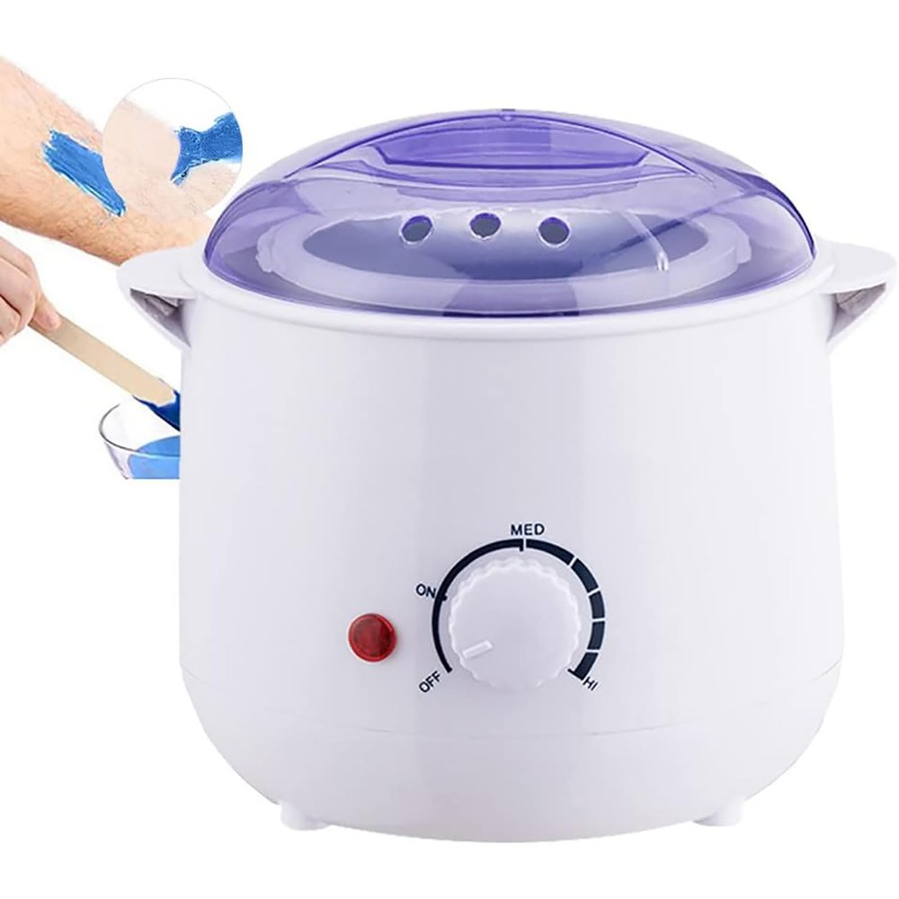 Candle Melting Pot, Wax Heater Wax-melt Machine, Fast Melting Wax/Temperature Controllable/mild and Non-irritating, for Skin Care and Full Body Hair Removal, for Home, Beauty Salon