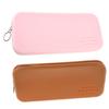 Angoily 2pcs Silicone Makeup Brush Storage Bag Portable Travel Cosmetic Organizer for Lipstick and Brushes for Women and Girls view 1
