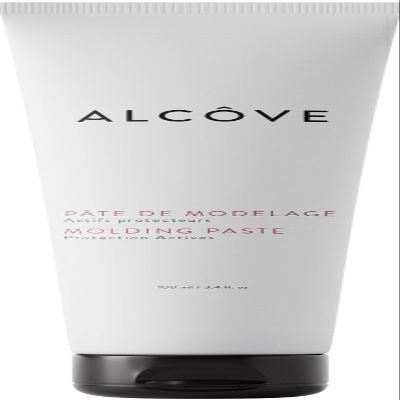 Alcve - Molding Paste - all Hair Types - Matte - Flexible Control, Definition, and texture - Medium Hold - Long-lasting - Pomegranate Seed and Mango Extract - 3.4 oz