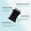 Hair Building Fibers, 15G, with BONUS Pump Applicator, Hairline Comb and 3 Nozzles, Hair and Hairline Filler Kit For Men and Woman (Medium Brown) view 4