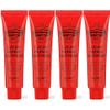 Treats from Home Lucas Pawpaw Lip Ointment, Lucas Pawpaw Cream, Lucas Pawpaw Ointment for Lips & Dry Skin - Unique All Skin Types, All Gender- Any Season Gift Pack with 4 x 25g Pawpaw Balm, Red view 1