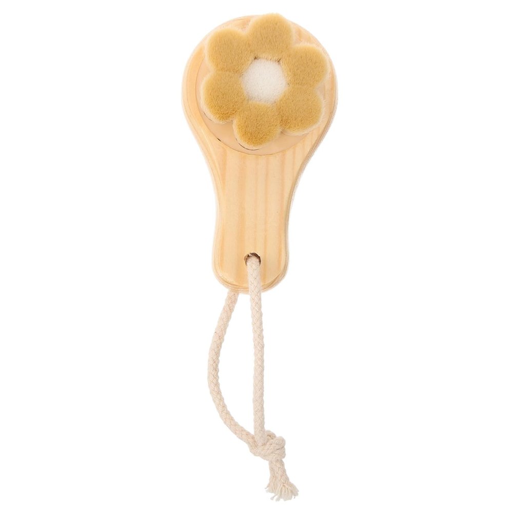 Beavorty Face Cleansing Brush Handle Soft Bristles for Gentle Exfoliation Deep Cleansing Pores Removes Makeup and Blackheads for Daily Skincare Routine