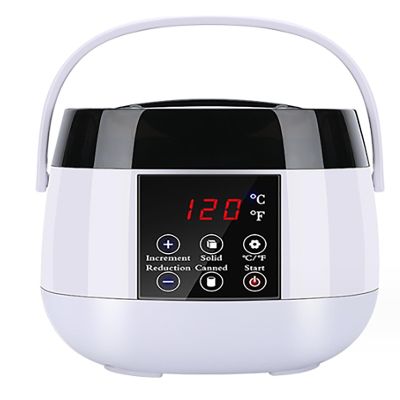 Candle Melting Pot, DIY Electric Wax Melting Container, Temperature Adjustable, 360 Circulation Heating, Intelligent Temperature Control, for Wax Blockswax Beans romatherapy Wax nned Wax