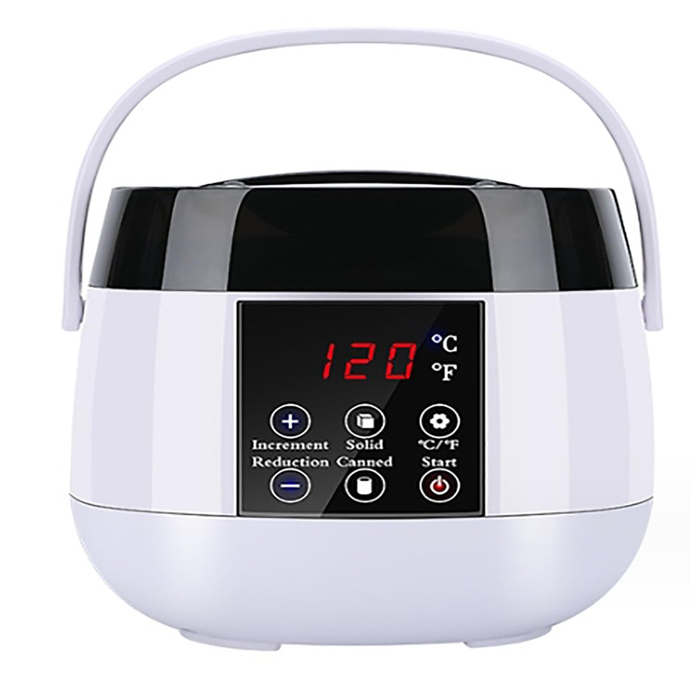 Candle Melting Pot, DIY Electric Wax Melting Container, Temperature Adjustable, 360 Circulation Heating, Intelligent Temperature Control, for Wax Blockswax Beans romatherapy Wax nned Wax