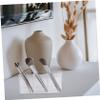 2 Pcs Acrylic Storage Tube Makeup Organizer Cosmetic Brush Holder Makeup Brush Holder Stationery Holder Cosmetic Storage Container Lipstick Storage Case Stationery Storage Bucket view 3