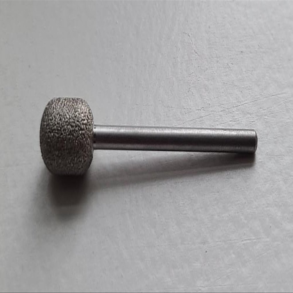 A+Elite Barrel Genuine Diamond Bur 3/32" Stainless Steel Podiatry Chiropody Pedicure Manicure Nail Reduction Drill Bit