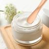 VOCOSTE 3 Pcs Makeup Spatula Mini Spoon, Eye Cream Massage Sticks Beauty Scoop, for Facial Cosmetic Face Cream, Heart Shape 2.36"x0.49", Rose Gold Tone view 2