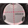 16 * 18 Man One Piece Human Hair Light for White Hair Three Clips Hair Loss for Woman Man 15cm/6inch Machine Hair Toppers with Thinning Hairpiece Made (Natural black) view 4
