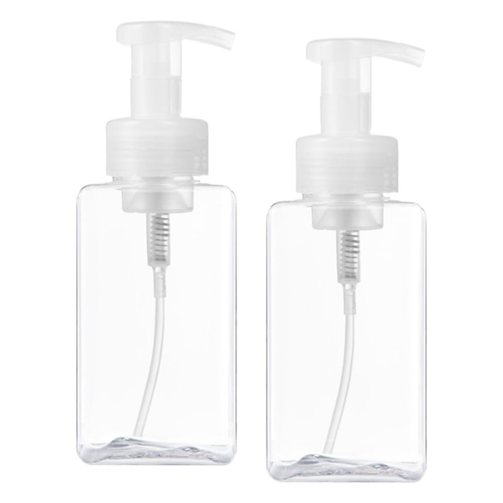 PRETYZOOM 2pcs Foaming Soap Dispenser Foamer Bottle Hand Soap Dispenser Foam Pump Bottle Foaming Hand Soap s Wash Liquid Empty Foam