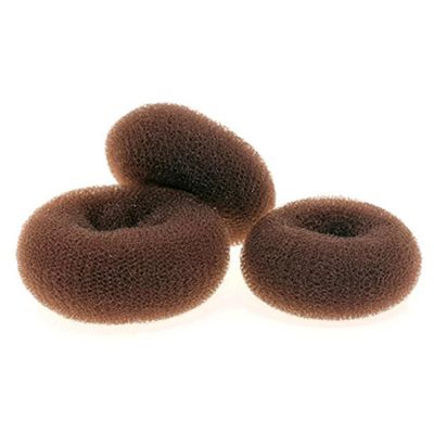 Beatifufu 3pcs Hair Donut Bun Maker Set Hair Ring Styler Maker Round Chignon Size for Women for Bun
