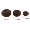 Beatifufu 3pcs Hair Donut Bun Maker Set Hair Ring Styler Maker Round Chignon Size for Women for Bun view 3