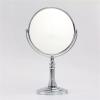 Washcadg Chrome Tabletop Rotation Makeup Mirror, 1X and 2X Magnification Cosmetic Mirror, Removable Standing Hd Shaving Mirror, Exhibit Beauty Mirror for Countertop,C,8 Inch view 1