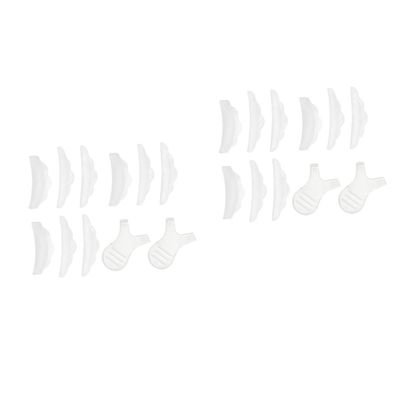Beavorty 2sets Eyelash Extension Tool Kit Lash Brush Pads Makeup for Salons Home Use