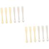 Beavorty 12pcs Cream Spoons Cosmetic Sub Package Scoops for Skincare for Hand Creams Lotions and Foundations Lightweight and Travel-friendly Tools view 1