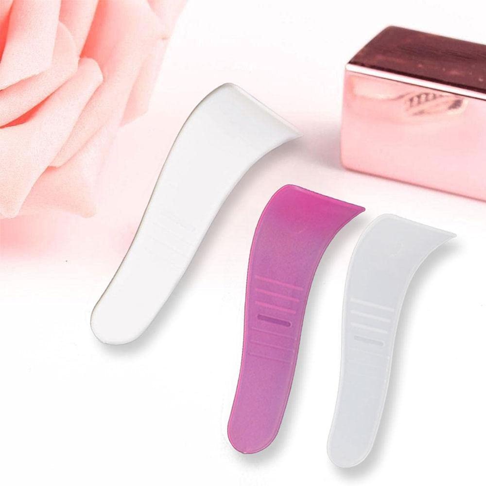 5Pcs Portable Hair Wax Cleansing Spatulas Hair Waxing Removal Beauty Tools Non-Stick Wax Spatulas Hair Removal Applicator Reusable Scraper Hard Wax Sticks,Shave and Hair Removal,Random Color