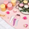 5Pcs Portable Hair Wax Cleansing Spatulas Hair Waxing Removal Beauty Tools Non-Stick Wax Spatulas Hair Removal Applicator Reusable Scraper Hard Wax Sticks,Shave and Hair Removal,Random Color view 3