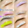 ICONSIAM Lash Lift Shields C Curl Eyelash Lifting Shield Natural Curl Lami Lamination Roller Soft Silicone Perm Rod Gel Lash Perming Pad Set For Lash Lift and Tint Lash (Rainbow Cat Eye Shields) view 3