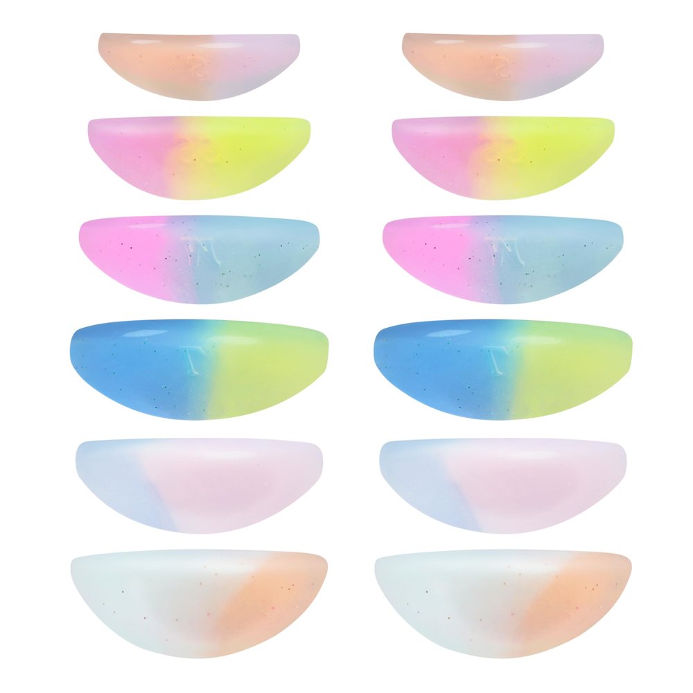 ICONSIAM Lash Lift Shields LM Curl Eyelash Lifting Shield Natural Curl Lami Lamination Roller Soft Silicone Perm Rod Gel Lash Perming Pad Set For Lash Lift and Tint Lash Glue Free On Eyelid
