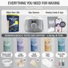 Tress Wellness Grey Warmer Kit with White melting Bowl and Bikini Wax view 3