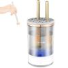 Brushly Pro Cosmetic Brush Cleaner, Electric Makeup Brush Cleaner Machine, Portable Auto Makeup Brush Cleaner, Cosmetics Brushes Cleaning Tools for Makeup Brush 16x9x9cm view 1