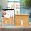 Disposable Face Towel Holder Bamboo Storage Box, Facial Towels Container Box with Drawer, Clean Towel XL Organizer for Bathroom(Excluding Facial Towels) view 3