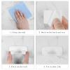 Linkidea 2 Pack Razor Holder with Self-Adhesive, Shower Hook for Razor, Bathroom Organizer for Shaver, Robe, Towel, Loofah, Compatible with Gillette Fusion 5 Power, Sensor 3(White) view 3