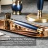 FREED Luxury Shaving Set for Men - Double Edge Safety Razor with alloy handle include 120 count Japanese 6cr13 Stainless Steel blade, It's the best gift for men, fathers,or birthdays view 3