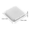 FOMIYES Pocket Mirror Folding Makeup Mirror Magnification Compact and Lightweight Double-Sided view 3