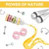 BodyJ4You 100% USDA Organic Jojoba Oil Piercing Aftercare - Stretched Ear Gauges Tragus Nose Septum Lip Navel - Natural Recovery Skin Moisturizer - Pure Unrefined Wax - Dropper Bottle 0.34 Fl Oz view 2
