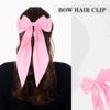 2 PCS Hair Accessories: Beige & Pink Bow Butterfly Hair Clips, Barrettes & Ribbons - Cute Bows for Women view 4