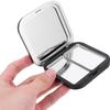 2Pcs Blush Palette Empty Eyeshadow Palette Magnetic Makeup Storage Case Box with Mirror for Women (8 Girds) view 4