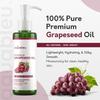 Aquableu Premium Grapeseed Oil - 100% Pure and All-Natural - Hydrating and Silky Smooth - Moisturing, for Clean and Healthy Skin, and Strong Hair - Cold Pressed - 8 oz view 3