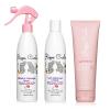 Rizos Curls Styling Starter Kit, Refresh and Detangle Spray & Curl Defining Cream & Light Hold Gel Bundle, Enhance & Define Curls, Add Volume & Hold, Frizz Control & Shine view 1