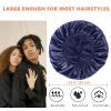 2 PCS Bonnet for Men,Silk Hair Bonnet for Sleeping Women,Matching Bonnets and Durag Set view 3