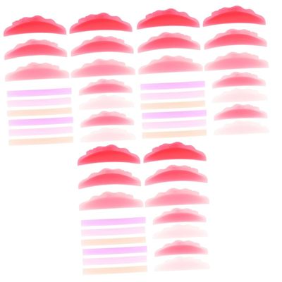 balacoo 24pairs Eyelash Perming Pads Silicone Eyelash Lift Tool for Beautiful Lashes Comfortable for Salon Use Non-deforming Easy to Use