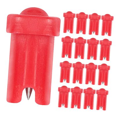 POPETPOP 100pcs Eyelash Glue Bottle Needles Blocking Nozzle for Precision Application Eyelash Glue Accessories for Salon Home Use