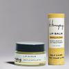 H. Honeycup 2 Piece Luxe Lip Care Bundle, Coconut Lip Scrub .50 oz + Vanilla Lip Balm .21 oz, Gently Polish and Moisturize Lips, Self-Care Gift, Sustainable Glass Jar and Paper Tube view 1