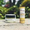 H. Honeycup 2 Piece Luxe Lip Care Bundle, Coconut Lip Scrub .50 oz + Vanilla Lip Balm .21 oz, Gently Polish and Moisturize Lips, Self-Care Gift, Sustainable Glass Jar and Paper Tube view 4