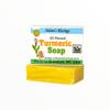 Nature's Blessings Turmeric Soap Bar - Pack of 3 - All Natural, Handmade with vegetarian and food grade ingredients. Excellent for all skin types view 1