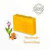 Nature's Blessings Turmeric Soap Bar - Pack of 3 - All Natural, Handmade with vegetarian and food grade ingredients. Excellent for all skin types view 3
