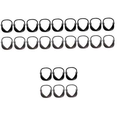 Beavorty 24pcs Elastic Hair Ties for Women and Girls Comfortable Ponytail Holders Hair Bands for Parties and Special Occasions