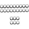 Beavorty 24pcs Elastic Hair Ties for Women and Girls Comfortable Ponytail Holders Hair Bands for Parties and Special Occasions view 1