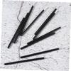 Beavorty 50pcs Disposable Lip Liner Brush Fine Nylon Bristles for Even Application for Makeup Artists and Personal Use Black Plastic Handle view 2
