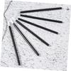 Beavorty 50pcs Disposable Lip Liner Brush Fine Nylon Bristles for Even Application for Makeup Artists and Personal Use Black Plastic Handle view 3