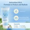 Florida Glow Water Based Sunscreen Lotion SPF 50, 8 OZ Pack of 1 - Florida keys and Hawaii act 104 reef compliant (oxybenzone and octinoxate free)- great for Kids and sports view 2