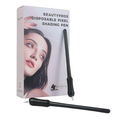 BeautyPros Disposable Pixel Shading Pen - Microblading Supplies - Microblading Disposable Tools - Eyebrow Supplies Kit - Pack of 10 (Pixel Shading Pen)