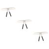 Beavorty 3pcs Eyebrow Stencil Ruler Positioning Kit Brow Stencil Kit Eyebrow Makeup Tool for Lazy People Beginners view 1