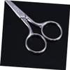 DOITOOL 2pcs Stainless Steel Eyebrow Scissors Grooming Scissors for Dogs Mens Beard Trimmer Eyebrow Shaper view 3
