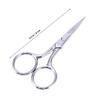 DOITOOL 2pcs Stainless Steel Eyebrow Scissors Grooming Scissors for Dogs Mens Beard Trimmer Eyebrow Shaper view 4