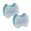 Spongeables Pedi Scrub Foot Exfoliating 20+ Wash Sponge, Clean & Fresh, 2 Count view 1